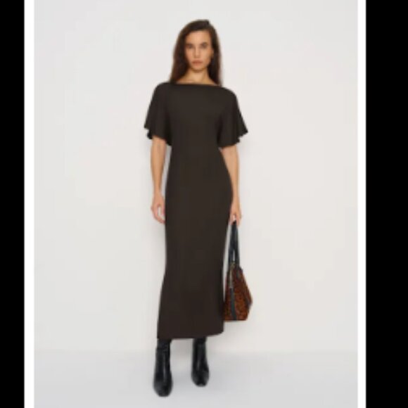 Reformation Dresses & Skirts - Reformation Maeva Dress Brown - Size 8
